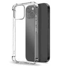 For iPhone 15 Plus NORTHJO 2 in 1 TPU Airbag Shockproof Phone Case with Screen Film(Clear) - 2