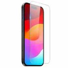 For iPhone 17 NORTHJO 2 in 1 TPU Airbag Shockproof Phone Case with Screen Film(Clear) - 3