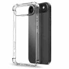 For iPhone 17 Air NORTHJO 2 in 1 TPU Airbag Shockproof Phone Case with Screen Film(Clear) - 2