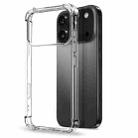 For iPhone 17 Pro NORTHJO 2 in 1 TPU Airbag Shockproof Phone Case with Screen Film(Clear) - 2