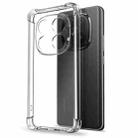 For Redmi Note 14 Pro+ 5G NORTHJO 2 in 1 TPU Airbag Shockproof Phone Case with Screen Film(Clear) - 2