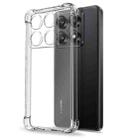 For Xiaomi 14T Pro 5G NORTHJO 2 in 1 TPU Airbag Shockproof Phone Case with Screen Film(Clear) - 2