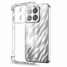 For Xiaomi 15 5G NORTHJO 2 in 1 TPU Airbag Shockproof Phone Case with Screen Film(Clear) - 2