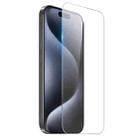 For iPhone 15 Pro Max NORTHJO 3 in 1 TPU Airbag Shockproof Phone Case with Screen Protector Lens Film(Clear) - 3