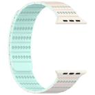 For Apple Watch 46mm / 49mm / 45mm / 44mm Honeycomb Magnetic Watch Band(Starlight Mint) - 2