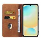 For Samsung Galaxy S24 FE 5G Dreamy Magnetic Dual-fold Calfskin Leather Phone Case(Crown) - 3