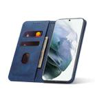 For Samsung Galaxy S23 Ultra 5G Dreamy Magnetic Dual-fold Calfskin Leather Phone Case(Blue) - 3