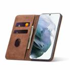 For Samsung Galaxy S23 Ultra 5G Dreamy Magnetic Dual-fold Calfskin Leather Phone Case(Crown) - 3