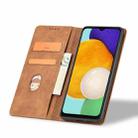 For Samsung Galaxy A13 Dreamy Magnetic Dual-fold Calfskin Leather Phone Case(Crown) - 3