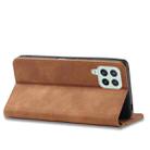 For Samsung Galaxy A22 4G Dreamy Magnetic Dual-fold Calfskin Leather Phone Case(Crown) - 3