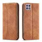 For Samsung Galaxy A22 5G Dreamy Magnetic Dual-fold Calfskin Leather Phone Case(Crown) - 2