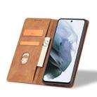 For Samsung Galaxy S21 FE 5G Dreamy Magnetic Dual-fold Calfskin Leather Phone Case(Crown) - 3