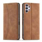 For Samsung Galaxy A32 4G Dreamy Magnetic Dual-fold Calfskin Leather Phone Case(Crown) - 2