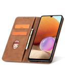 For Samsung Galaxy A32 4G Dreamy Magnetic Dual-fold Calfskin Leather Phone Case(Crown) - 3