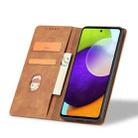 For Samsung Galaxy A52 4G / 5G Dreamy Magnetic Dual-fold Calfskin Leather Phone Case(Crown) - 3