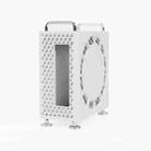 For MAC MINI M4/M4 Pro Computer Case Protective Case(White) - 1