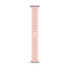 For Apple Watch 42mm / 41mm / 40mm / 38mm Candy Three-bead Magnetic Buckle PC Watch Band(Light Pink) - 2