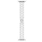 For Apple Watch 42mm / 41mm / 40mm / 38mm Candy Three-bead Magnetic Buckle PC Watch Band(Transparent) - 2