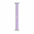 For Apple Watch 46mm / 49mm / 45mm / 44mm Candy Three-bead Magnetic Buckle PC Watch Band(Light Purple) - 2