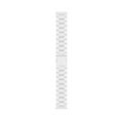 For Samsung Galaxy Watch 7 40mm / 44mm Candy Three Beads Magnetic Buckle Watch Band(White) - 3
