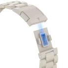 For Samsung Galaxy Watch 7 40mm / 44mm Candy Three Beads Magnetic Buckle Watch Band(Starlight Color) - 2