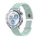 For Samsung Galaxy Watch 7 40mm / 44mm Candy Three Beads Magnetic Buckle Watch Band(Light Green) - 1
