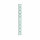 For Samsung Galaxy Watch 7 40mm / 44mm Candy Three Beads Magnetic Buckle Watch Band(Light Green) - 3