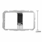 C072 Aluminum Alloy Handheld Smartphone Cage Rig Photography Stabilizer Dual Handle Frame - 4