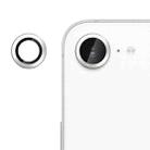 For iPhone 16e Klebol No Flicker Ultra-Thin Individual Camera Lens Tempered Glass Film(Silver) - 1
