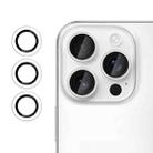 For iPhone 14 Pro Max Kalebol No Flicker Ultra-Thin Individual Camera Lens Tempered Glass Film(Transparent) - 1