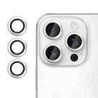 For iPhone 13 Pro Max Klebol No Flicker Ultra-Thin Individual Camera Lens Tempered Glass Film(Silver) - 1
