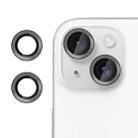 For iPhone 13 Klebol No Flicker Ultra-Thin Individual Camera Lens Tempered Glass Film(Black) - 1