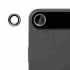 For iPhone 17 Air Kalebol No Flicker Ultra-Thin Individual Camera Lens Tempered Glass Film(Black) - 1