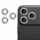 For iPhone 17 Pro Kalebol No Flicker Ultra-Thin Individual Camera Lens Tempered Glass Film(Silver) - 1