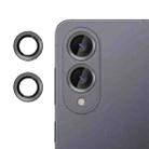 For Samsung Galaxy S25 Edge 5G Klebol No Flicker Ultra-Thin Individual Camera Lens Tempered Glass Film(Black) - 1
