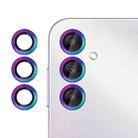 For Samsung Galaxy A14 / A34 Kalebol No Flicker Ultra-Thin Individual Camera Lens Tempered Glass Film(Colorful) - 1