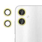 For Samsung Galaxy A05 Kalebol No Flicker Ultra-Thin Individual Camera Lens Tempered Glass Film(Gold) - 1