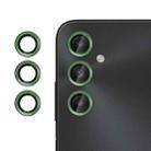 For Samsung Galaxy A05s Kalebol No Flicker Ultra-Thin Individual Camera Lens Tempered Glass Film(Green) - 1