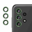 For Samsung Galaxy A13 Kalebol No Flicker Ultra-Thin Individual Camera Lens Tempered Glass Film(Green) - 1