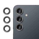 For Samsung Galaxy S25 5G Klebol No Flicker Ultra-Thin Individual Camera Lens Tempered Glass Film(Black) - 1