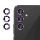 For Samsung Galaxy A54 5G Kalebol No Flicker Ultra-Thin Individual Camera Lens Tempered Glass Film(Purple) - 1