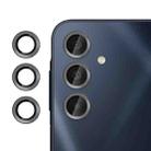 For Samsung Galaxy A16 5G Klebol No Flicker Ultra-Thin Individual Camera Lens Tempered Glass Film(Black) - 1