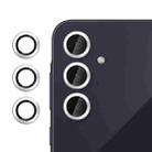 For Samsung Galaxy A35 5G Klebol No Flicker Ultra-Thin Individual Camera Lens Tempered Glass Film(Silver) - 1
