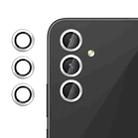 For Samsung Galaxy A05s Klebol No Flicker Ultra-Thin Individual Camera Lens Tempered Glass Film(Silver) - 1