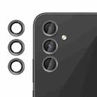 For Samsung Galaxy A54 5G Klebol No Flicker Ultra-Thin Individual Camera Lens Tempered Glass Film(Black) - 1