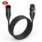 JUNSUNMAY 4 Pin XLR Male to Female Headphone Audio Adapter Cable, Length:10m - 1
