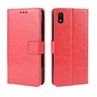 Retro Crazy Horse Texture Horizontal Flip Leather Case for Xiaomi Redmi 7A , with Holder & Card Slots & Photo Frame(Red) - 1