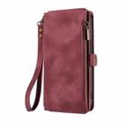 For iPhone 15 Pro Max Fantasy Multifunctional Zipper Wallet Leather Phone Case(purple) - 2
