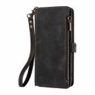 For iPhone 15 Pro Fantasy Multifunctional Zipper Wallet Leather Phone Case(black) - 2