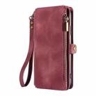 For iPhone 12 / 12 Pro Fantasy Multifunctional Zipper Wallet Leather Phone Case(purple) - 2